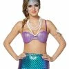 Spirit Halloween Purple Mermaid Bra