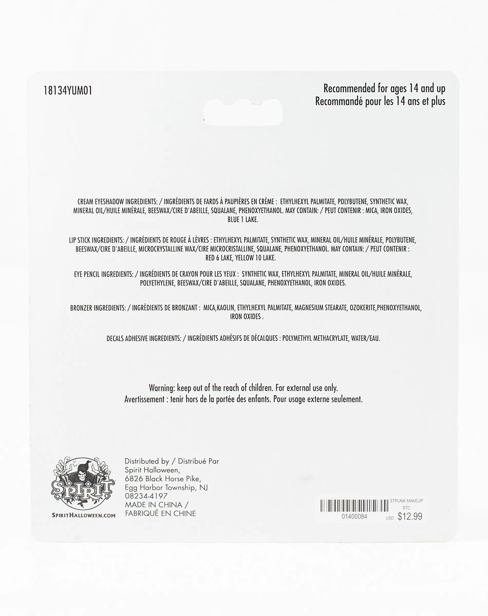 Spirit Halloween Steampunk Makeup Kit 3 Spirit Halloween Steampunk Makeup Kit - Image 3