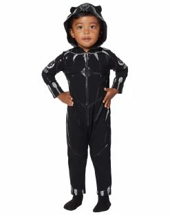 Spirit Halloween Toddler Black Panther Coveralls Costume - Marvel