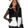 Spirit Halloween Faux Fur Panda Vest