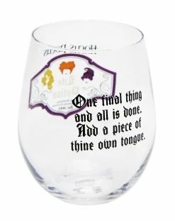 Spirit Halloween Life Potion Stemless Glass 22 oz. - Hocus Pocus -Halloween ACCESSORIES store 01401751 b