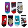 Spirit Halloween The Nightmare Before Christmas Ankle Socks - 7 Pair