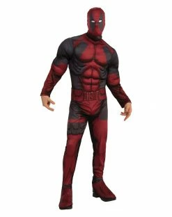 Spirit Halloween Adult Deadpool Costume Deluxe - Marvel