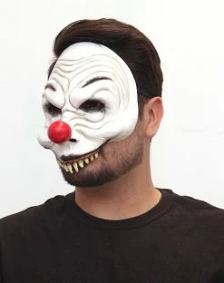 Spirit Halloween Killer Clown Half Mask -Halloween ACCESSORIES store 01403534 b