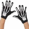 Spirit Halloween Black Skeleton Gloves