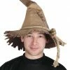 Spirit Halloween Burlap Scarecrow Hat