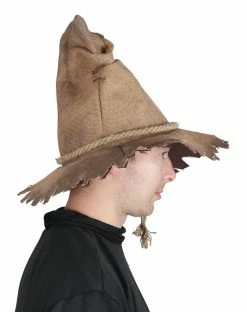 Spirit Halloween Burlap Scarecrow Hat -Halloween ACCESSORIES store 01403948 b