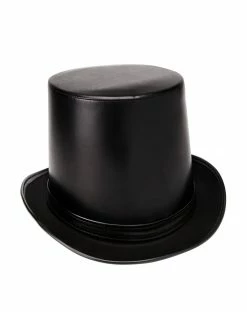 Spirit Halloween Vampire Faux Leather Top Hat