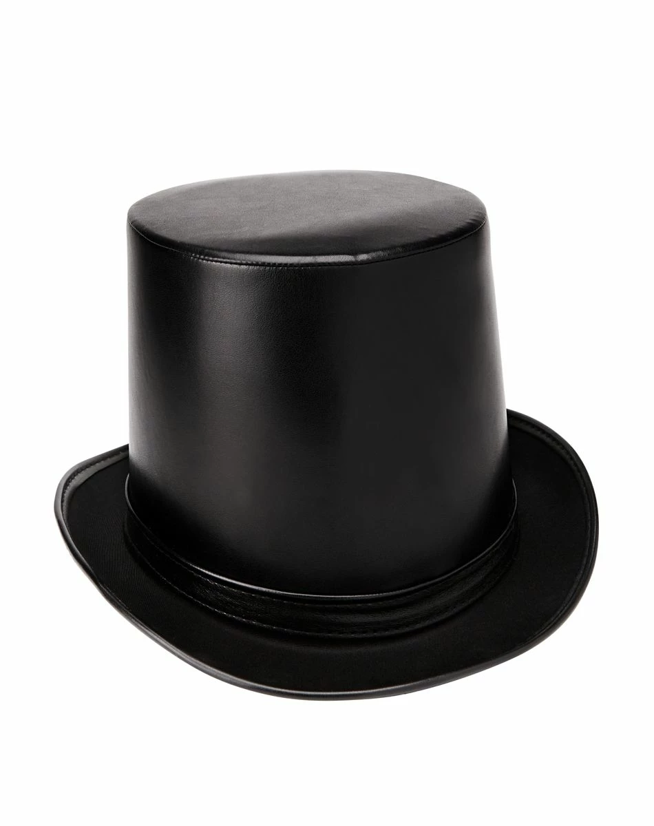 Spirit Halloween Vampire Faux Leather Top Hat 1 Spirit Halloween Vampire Faux Leather Top Hat