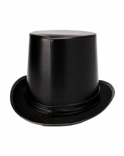 Spirit Halloween Vampire Faux Leather Top Hat 6 Spirit Halloween Vampire Faux Leather Top Hat -Halloween ACCESSORIES store 01404029 c