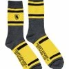 Spirit Halloween Hufflepuff Crew Socks - Harry Potter