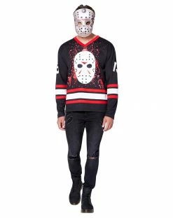 Spirit Halloween Jason Voorhees Hockey Jersey - Friday the 13th