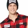 Spirit Halloween Redneck Wood Chipping Service Beanie Hat