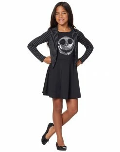 Spirit Halloween Kids Jack Skellington Dress Costume - The Nightmare Before Christmas -Halloween ACCESSORIES store 01406727 d