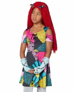 Spirit Halloween Kids Sally Dress Costume - The Nightmare Before Christmas -Halloween ACCESSORIES store 01406800 c