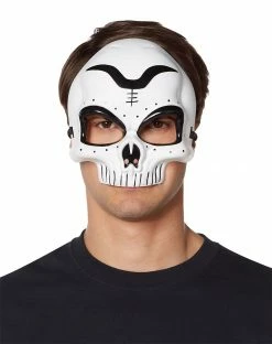 Spirit Halloween Witch Doctor Skeleton Half Mask