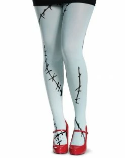 Spirit Halloween Stitched Sally Tights - The Nightmare Before Christmas -Halloween ACCESSORIES store 01407253 b