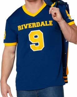 Spirit Halloween Riverdale Football Jersey - Archie Comics 6 Spirit Halloween Riverdale Football Jersey - Archie Comics -Halloween ACCESSORIES store 01407378 c