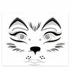 Spirit Halloween Kids Wolf Face Decal