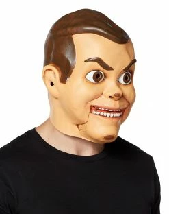 Spirit Halloween Slappy Puppet Full Mask - Goosebumps 5 Spirit Halloween Slappy Puppet Full Mask - Goosebumps -Halloween ACCESSORIES store 01410125 c