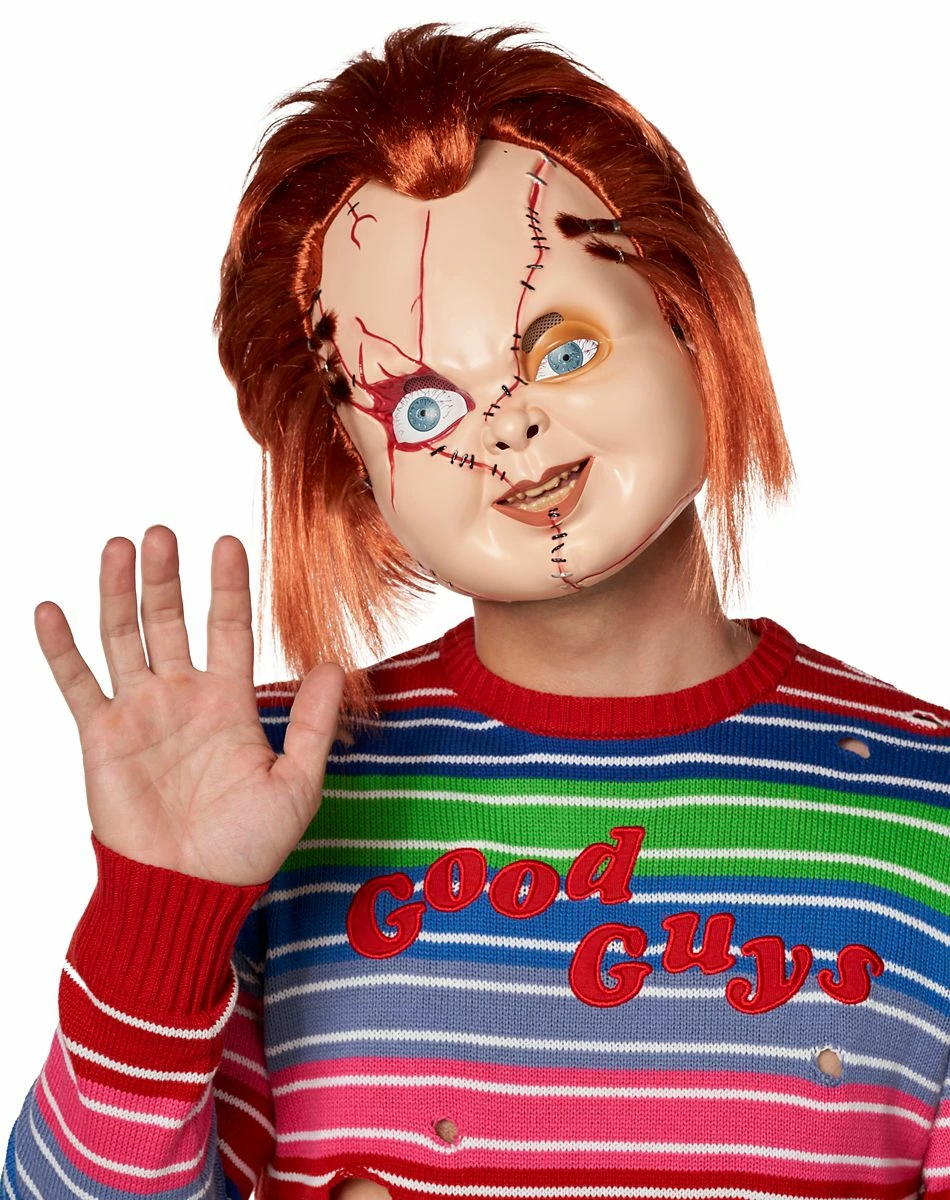 Spirit Halloween Chucky Full Mask 1 Spirit Halloween Chucky Full Mask