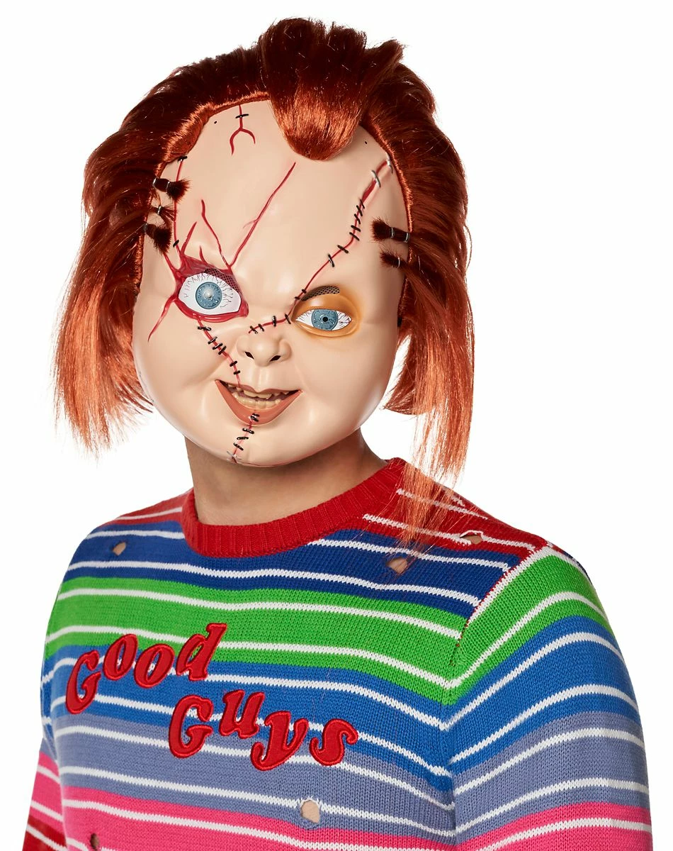 Spirit Halloween Chucky Full Mask 3 Spirit Halloween Chucky Full Mask - Image 3