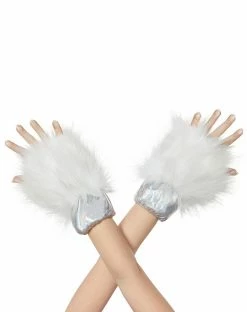 Spirit Halloween Kids Faux Fur Unicorn Cuffs