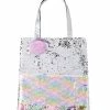 Spirit Halloween Unicorn Reversible Sequin Tote Bag