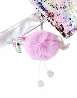 Spirit Halloween Unicorn Reversible Sequin Tote Bag -Halloween ACCESSORIES store 01410992 d