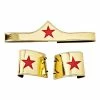Spirit Halloween Adult Wonder Woman Tiara Gauntlet Set - DC Comics