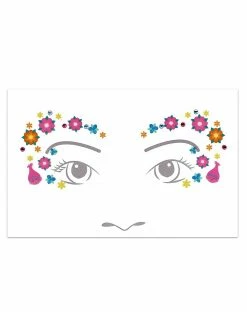 Spirit Halloween Poppy Face Decal - Trolls