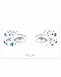 Spirit Halloween Dark Mermaid Face Decal