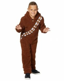 Spirit Halloween Kids Chewbacca One-Piece Costume - Star Wars -Halloween ACCESSORIES store 01413137 c
