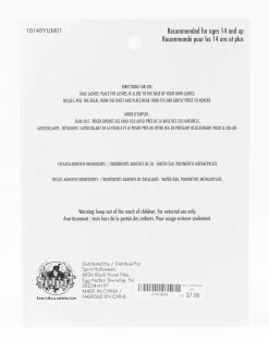 Spirit Halloween Dark Unicorn Gem and Eyelash Kit -Halloween ACCESSORIES store 01413640 c