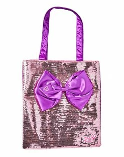 Spirit Halloween JoJo Siwa Sequin Bow Tote Bag