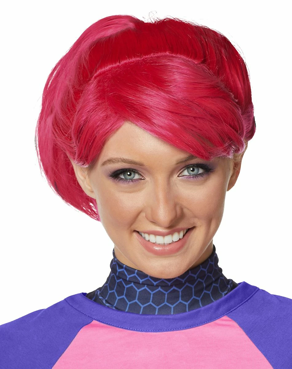 Spirit Halloween Brite Bomber Wig - Fortnite 1 Spirit Halloween Brite Bomber Wig - Fortnite