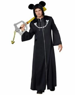 Spirit Halloween Adult King Mickey Robe Costume - Kingdom Hearts