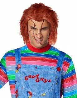 Spirit Halloween Adult Chucky Costume - Seed of Chucky -Halloween ACCESSORIES store 01419340 d