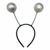 Spirit Halloween Silver Bopper Alien Headband