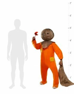 Spirit Halloween 4.3 Ft Sam Animatronic - Trick 'r Treat -Halloween ACCESSORIES store 01422898 c