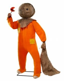 Spirit Halloween 4.3 Ft Sam Animatronic - Trick 'r Treat -Halloween ACCESSORIES store 01422898 e