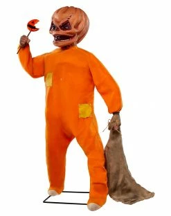 Spirit Halloween 4.3 Ft Sam Animatronic - Trick 'r Treat -Halloween ACCESSORIES store 01422898 f