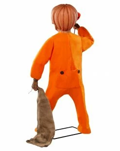 Spirit Halloween 4.3 Ft Sam Animatronic - Trick 'r Treat -Halloween ACCESSORIES store 01422898 h