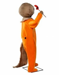 Spirit Halloween 4.3 Ft Sam Animatronic - Trick 'r Treat -Halloween ACCESSORIES store 01422898 j