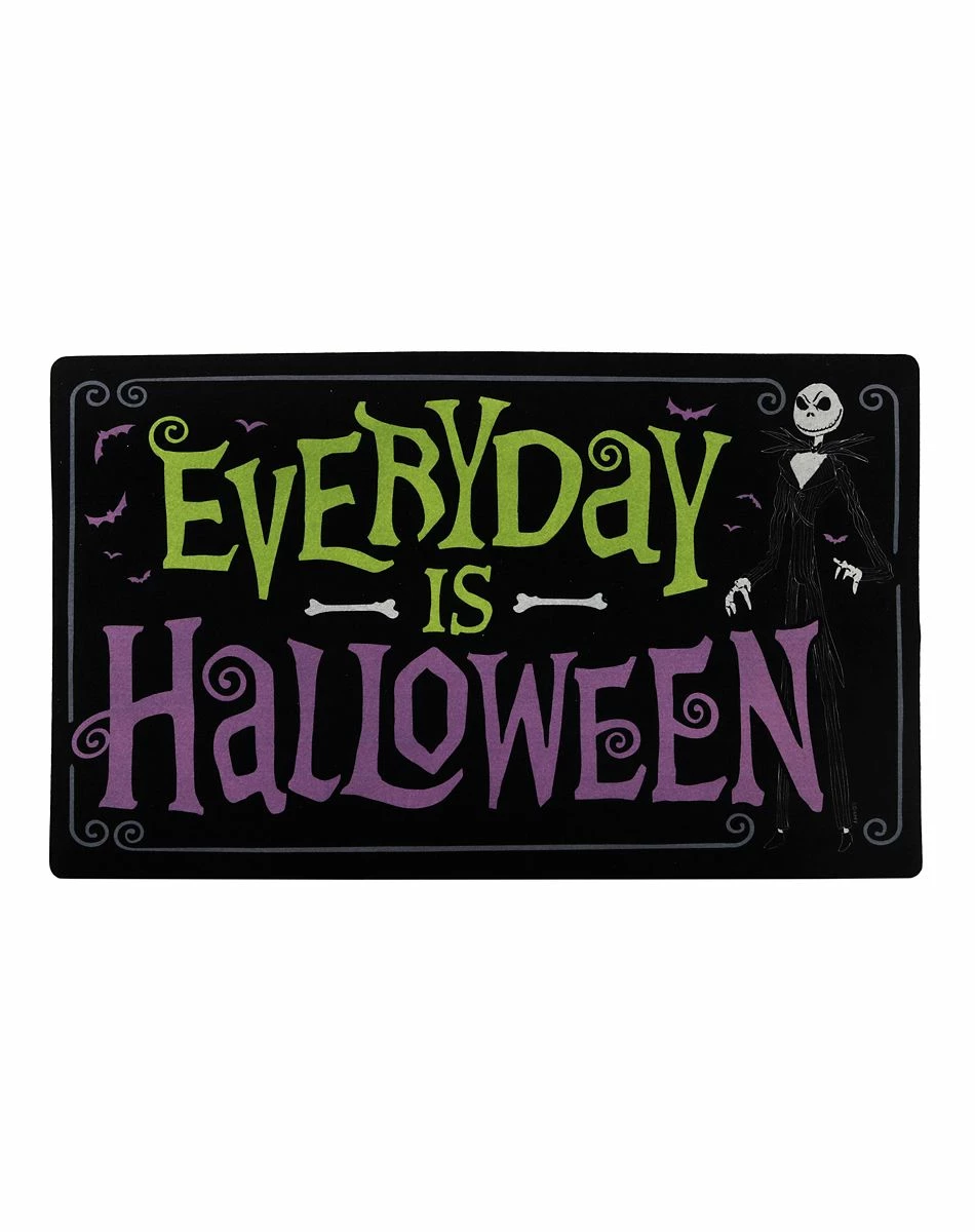 Spirit Halloween Everyday is Halloween Doormat - The Nightmare Before Christmas 1 Spirit Halloween Everyday is Halloween Doormat - The Nightmare Before Christmas