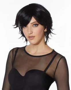 Spirit Halloween Black Cosplay Wig