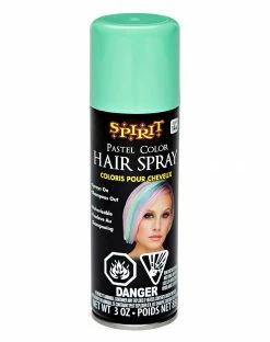 Spirit Halloween Pastel Green Hairspray
