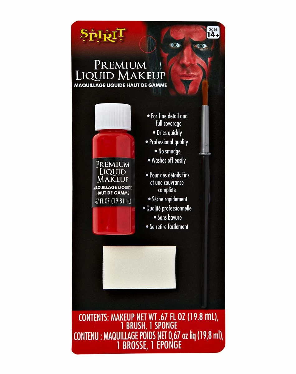 Spirit Halloween Red Liquid Makeup 2 Spirit Halloween Red Liquid Makeup - Image 2
