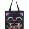 Spirit Halloween Black Cat Candy Tote Bag