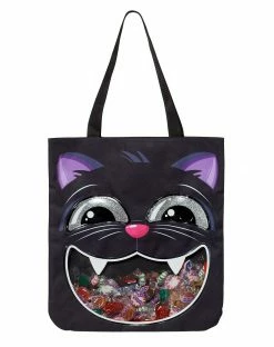 Spirit Halloween Black Cat Candy Tote Bag